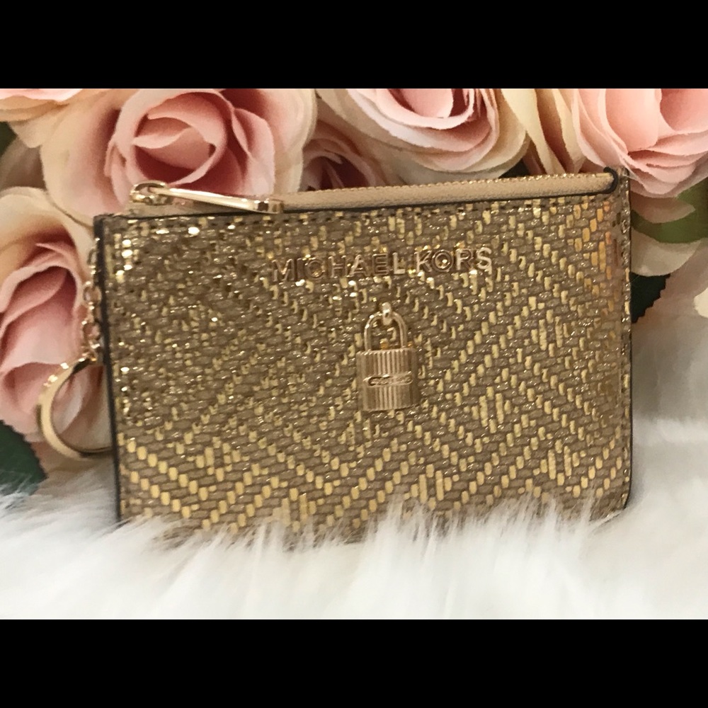 🌷Authentic MICHAEL KORS Gold Crossbody Set🌷 - Picture 7 of 8